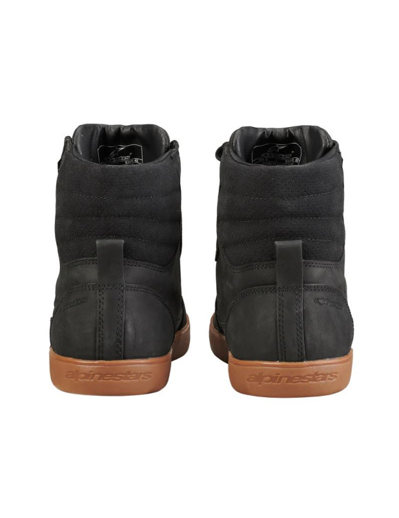 Scarpe Sneakers Moto in Pelle  Triumph J-6 Black MBTA22805 - 3