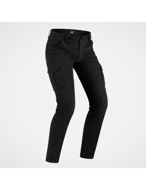 Pantalon moto Homme Promojeans Santiago Noir SANN16 - 1 Pantalon moto Homme Promojeans Santiago Noir SANN16 - 1