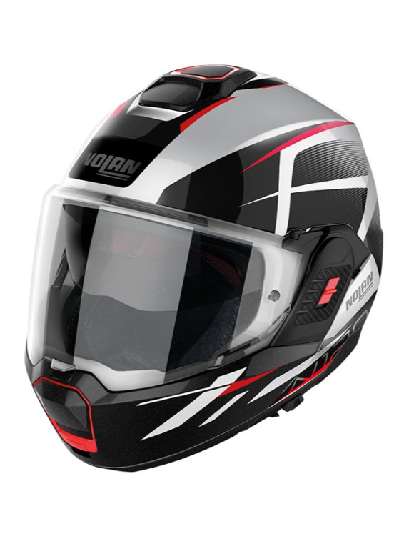 Casque de moto modulaire brillant Nolan N120-1 Nightlife 027 N1F000715027 - 1 Casque de moto modulaire brillant Nolan N120-1 Nightlife 027 N1F000715027 - 1