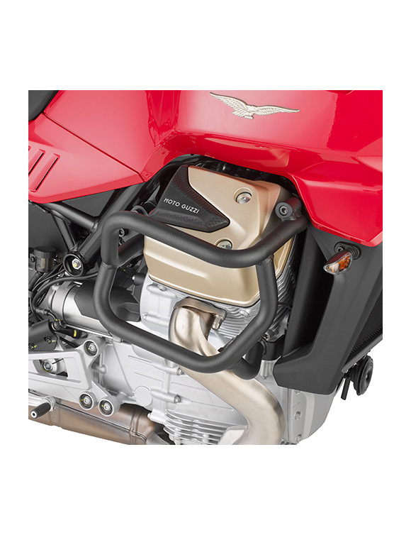 Kit de protection moteur tubulaire, noir, Givi TN8207, Moto Guzzi V100 MANDELLO - 1 Kit de protection moteur tubulaire, noir, Givi TN8207, Moto Guzzi V100 MANDELLO - 1
