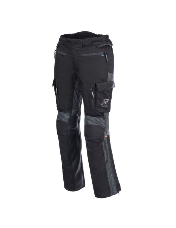 Pantalon de moto d'été noir Rukka Madagasca-R pour hommes 70255725R929 - 1