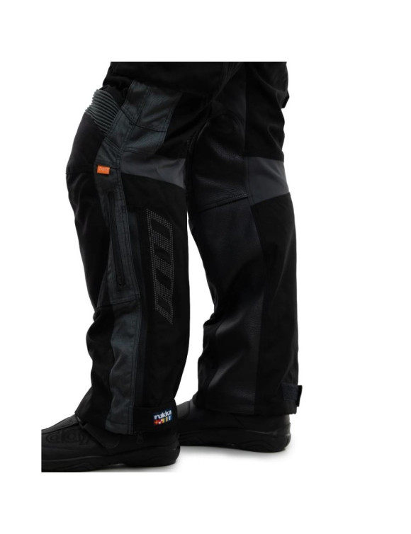 Pantalon de moto d'été noir Rukka Madagasca-R pour hommes 70255725R929 - 6