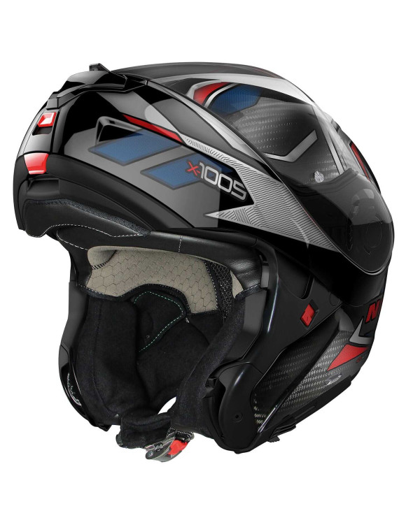 Casque de moto modulaire X-Lite X-1005 Ultra Carbon Sandglass 052 brillant U15000672052 - 2