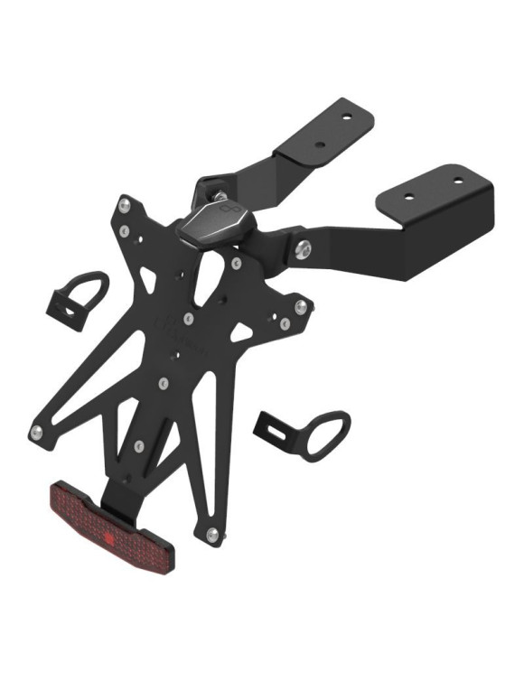 Nummernschildhalter-Kit, Licht, Reflektor, Lightech Ktarya132A1, Yamaha T-Max (ab 2022) - 1 Nummernschildhalter-Kit, Licht, Reflektor, Lightech Ktarya132A1, Yamaha T-Max (ab 2022) - 1