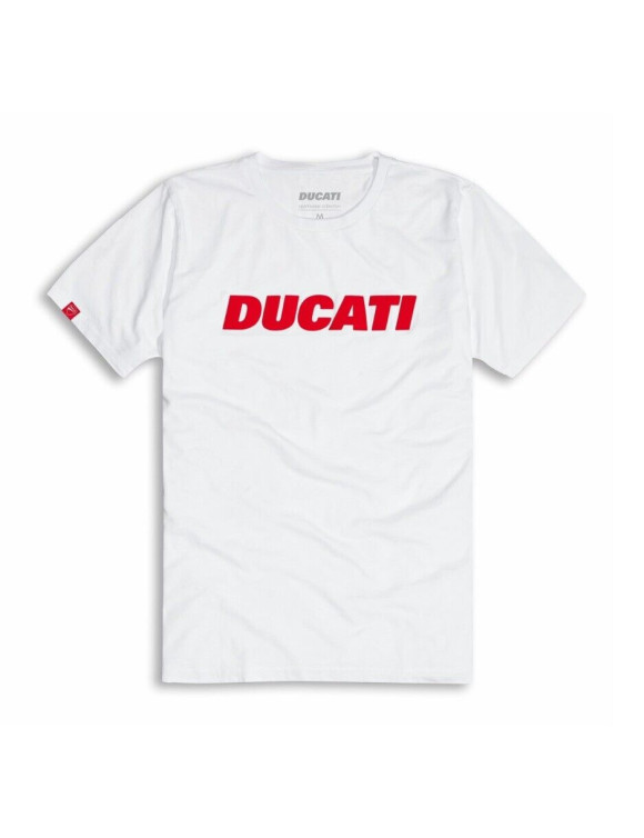 Cotton T-Shirt Ducati "Ducatiana 2.0" White 98770099