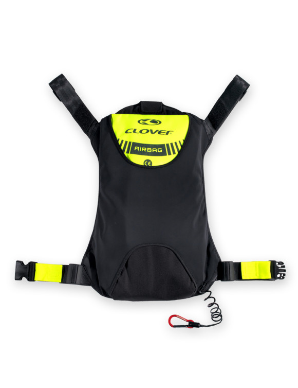 Kit de protección de airbag externo CE Clover Airbag negro/amarillo 1285-N/G