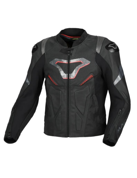 Giacca Moto da Uomo Estiva in Pelle Macna Pointer 1667586-101 - 1 Giacca Moto da Uomo Estiva in Pelle Macna Pointer 1667586-101 - 1