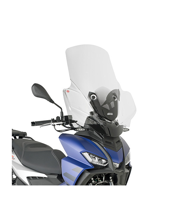 Pare-brise transparent Givi 6711DT pour Aprilia SR GT 125-200 - 1