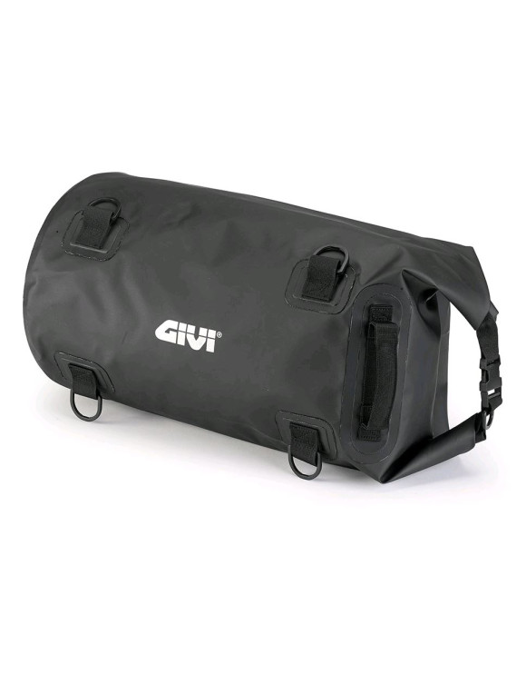 Roller bag 30L from saddle/motorcycle rack,black,waterproof | GIVI EA114BK