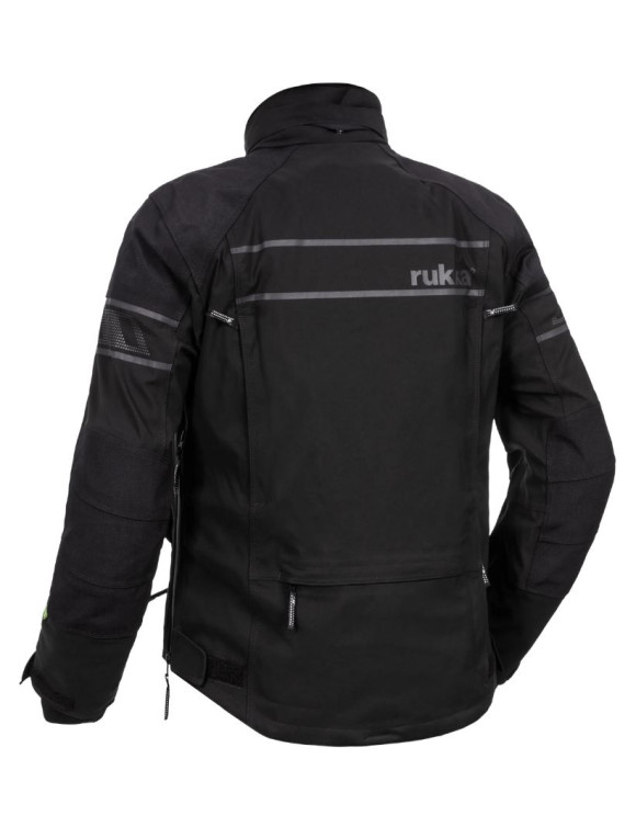 Giacca Moto da Uomo Touring Rukka Rapto-R JKT Black 999 - 2 Giacca Moto da Uomo Touring Rukka Rapto-R JKT Black 999 - 2