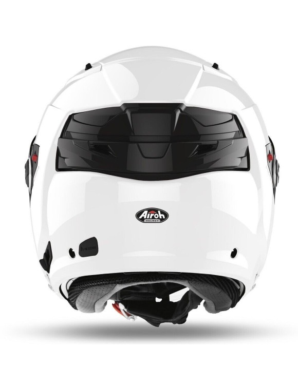 Casque de moto modulaire EX14 Airoh Executive Glossy White - 3