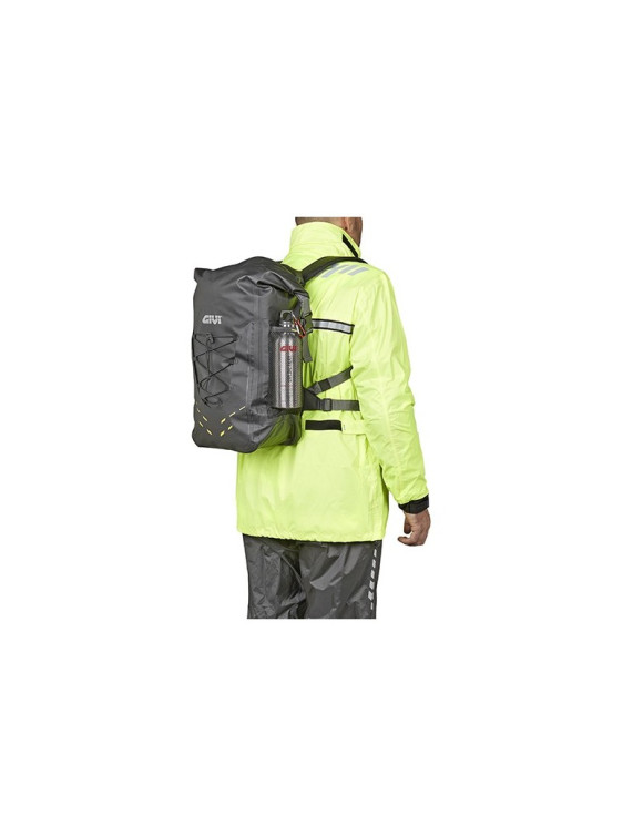 Mochila Roller Moto Touring Impermeable 18l Dado EA121 BLACK - 2