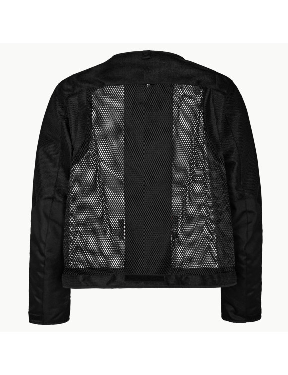 Chaqueta de moto hombre verano/primavera Motoairbag MAB V4 Negro/Amarillo HV D4046 - 2