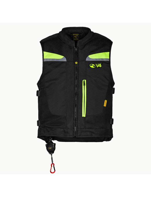 Gilet Airbag Moto da Uomo Motoairbag MAB V4 Modular Black/Yellow D4045N - 1