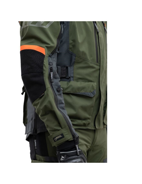 Veste de moto pour hommes Rukka Rimo-R JKT vert militaire 570312799R580 - 3