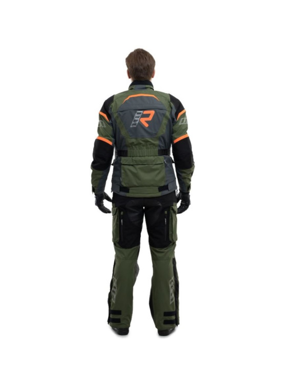 Veste de moto pour hommes Rukka Rimo-R JKT vert militaire 570312799R580 - 4