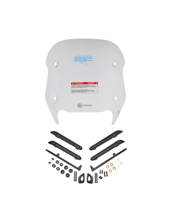 Kit Cupolino Trasparente, Originale 1B011561, Beverly 300-400 HPE - 1
