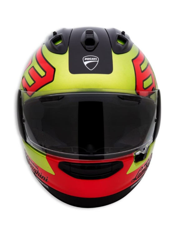 Casque de moto intégral brillant Ducati Streetfighter V4 Lamborghini d'origine 98107750 - 2