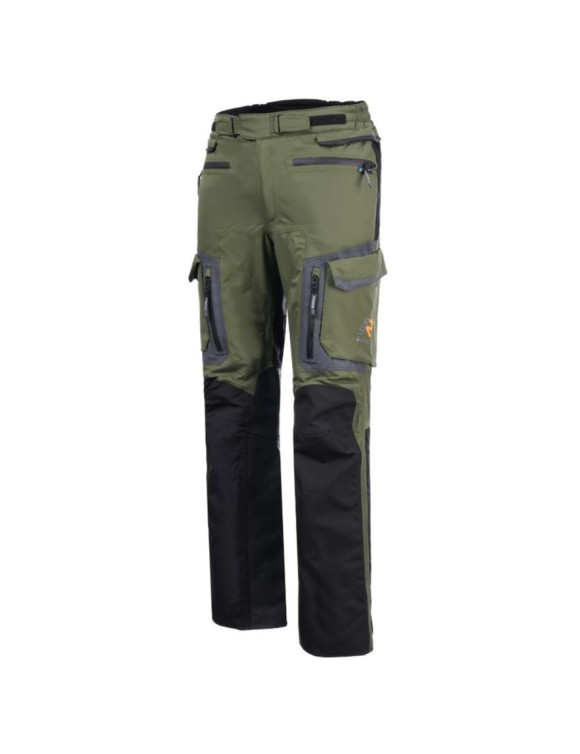 Pantaloni Moto da Uomo Rukka Rimo-R TRS Black/Green RIMOTRSM580 - 1