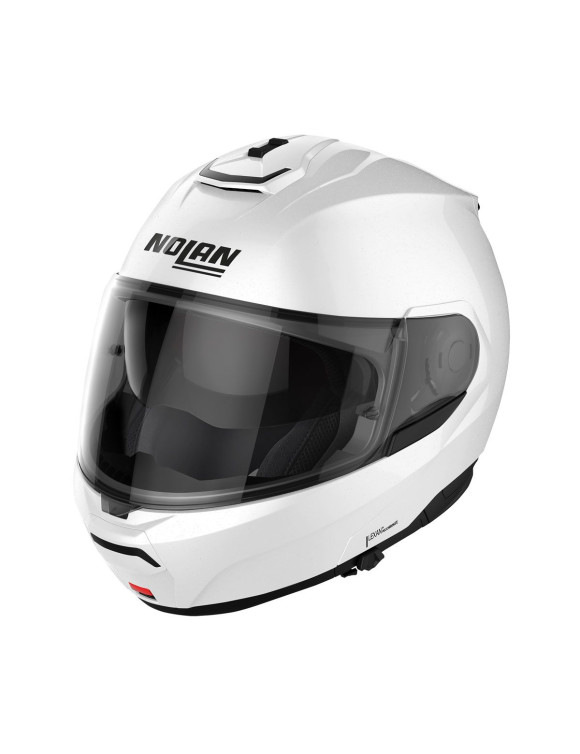 Nolan N100.6 White 005 Glossy Modular Motorcycle Helmet N16000027005