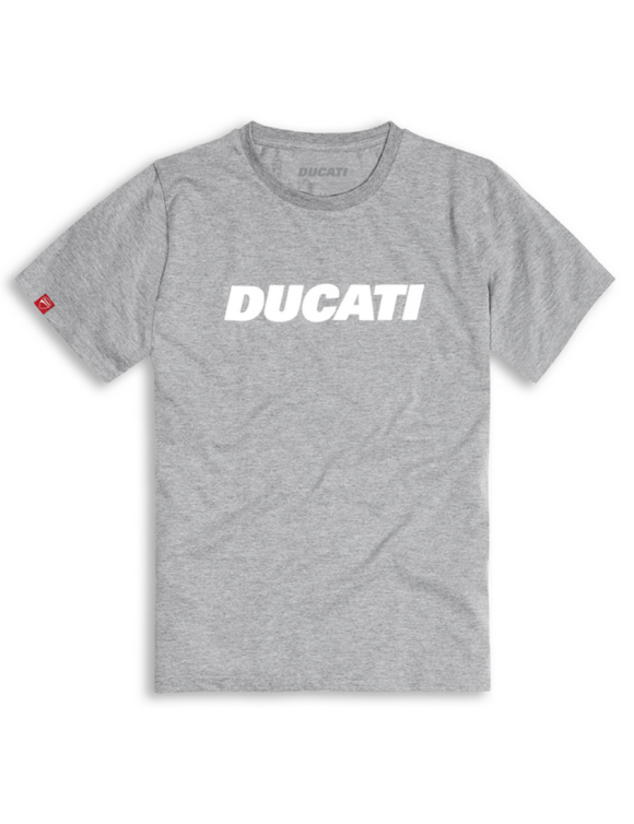 Baumwoll-T-Shirt Ducati "Ducatiana 2.0" grau meliert 98770100