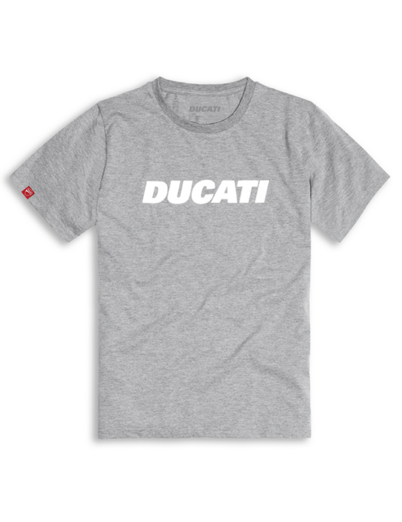 La camiseta algodón Ducati "Ducatiana 2.0" gris jaspeado 98770100 - 1