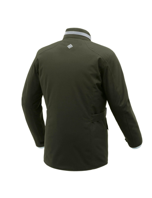Veste de moto d'hiver pour hommes Tucano Urbano Orbis Airbone vert 8230MF428VAI - 2