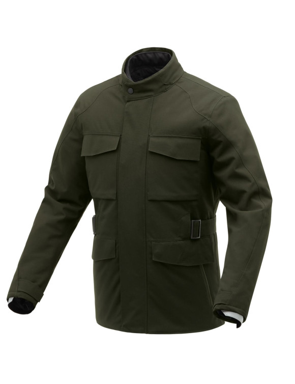 Veste de moto d'hiver pour hommes Tucano Urbano Orbis Airbone vert 8230MF428VAI - 1