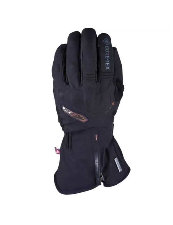 Five Winter Women's Motorcycle Gloves WFX City GTX Long Lady Black 81325