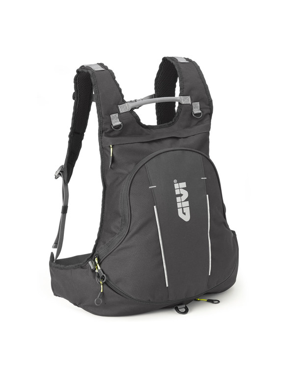 22L Motorcycle and Scooter Backpack, Extendable with Helmet Holder - Givi EA104C