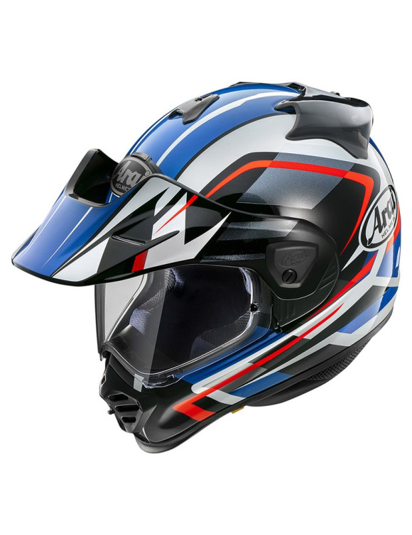 Arai Tour-X 5 Discovery Full Face Motorcycle Helmet Glossy Blue AR3285DB