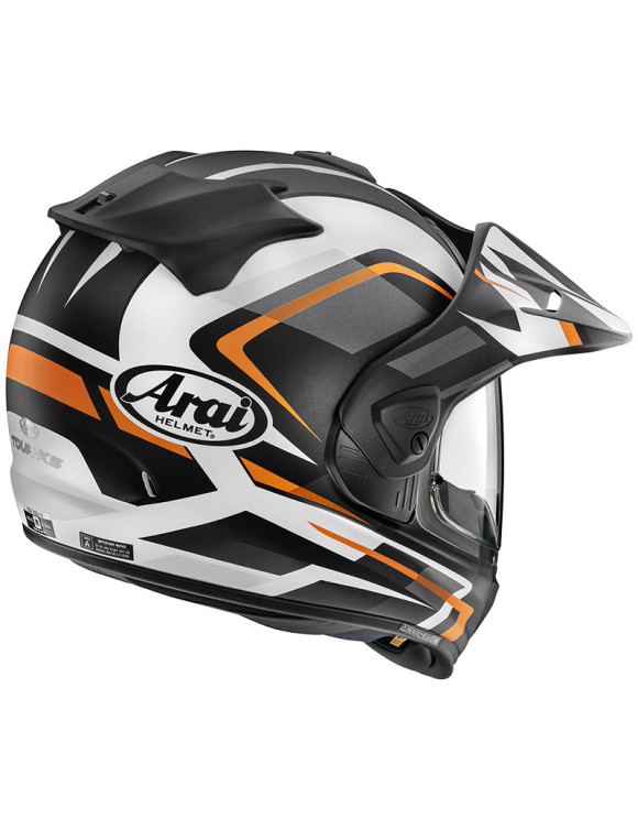 Casco de moto integral Arai Tour-X 5 Discovery naranja mate AR3285DO - 2