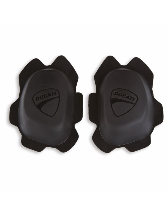 Coppia Slider Pantaloni/Tuta Originale Ducati V2 Black 981033276 - 1 Coppia Slider Pantaloni/Tuta Originale Ducati V2 Black 981033276 - 1