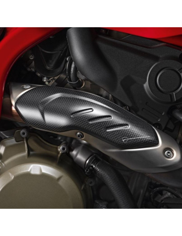 Escudo térmico de carbono 96981761AA Ducati Hypermotard 698 - 2