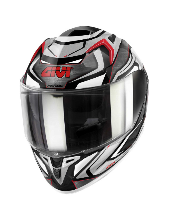 Givi 50.9 Atomic Full Face Motorcycle Helmet Black/Shiny Silver H509FATTS