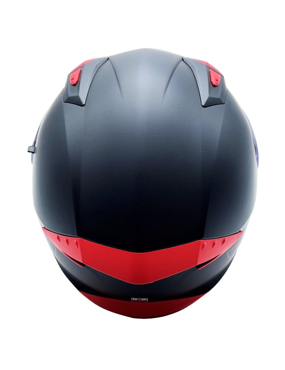 Givi 50.9 Atomic Full Face Motorcycle Helmet, Matt Black/Red H509BBCRD - 6 Givi 50.9 Atomic Full Face Motorcycle Helmet, Matt Black/Red H509BBCRD - 6