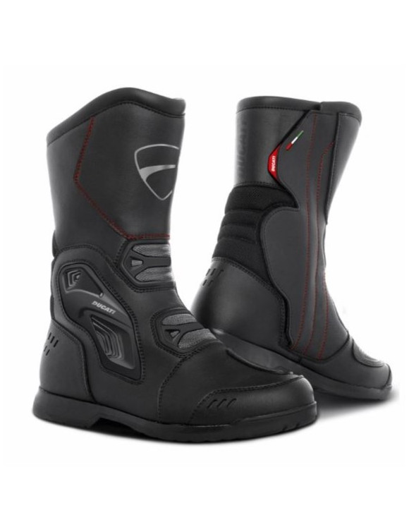 Stivali Moto da Uomo Touring Ducati Strada C2 Black 9810738 - 2 Stivali Moto da Uomo Touring Ducati Strada C2 Black 9810738 - 2