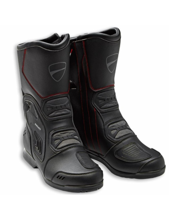 Bota Moto Turismo Hombre Ducati Strada C2 Negro 9810738 - 1 Bota Moto Turismo Hombre Ducati Strada C2 Negro 9810738 - 1