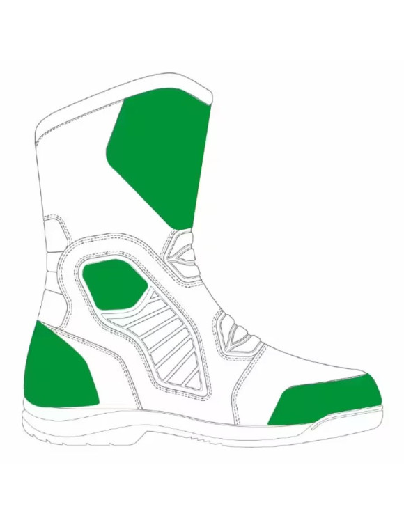 Stivali Moto da Uomo Touring Ducati Strada C2 Black 9810738 - 3 Stivali Moto da Uomo Touring Ducati Strada C2 Black 9810738 - 3