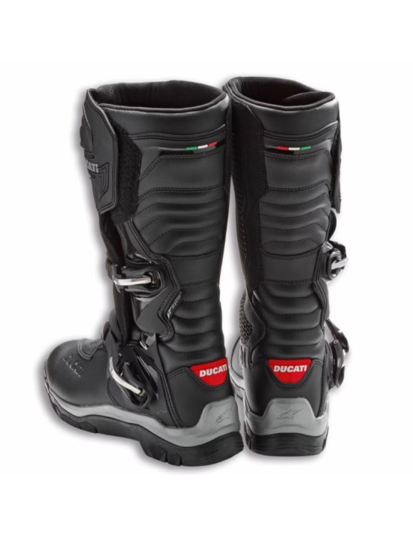 Bottes de moto pour hommes Touring-Adventure Ducati Atacama WP C2 Noir 981077 - 2