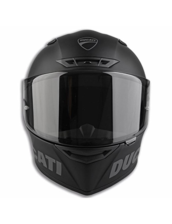 Casque de moto intégral avec logo Ducati original noir mat 98108828 - 2