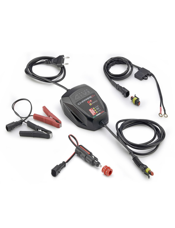 Chargeur / Mainteneur pour toutes les batteries de moto - Givi S511 Charge Plus