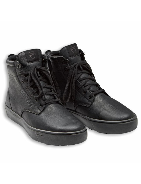 Men's Motorcycle Sneakers Shoes Ducati Downtown C2 Black 9810757
