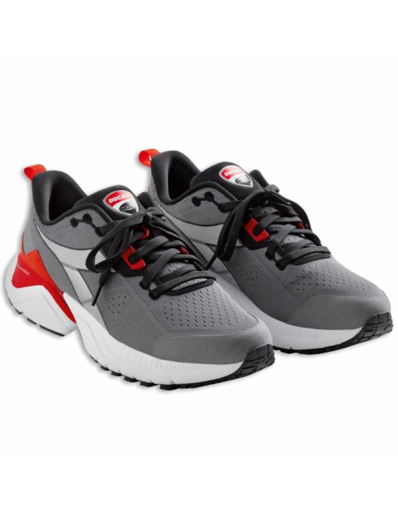 Men's Sneakers Shoes Ducati DC Travel Grey/Red 9877086
