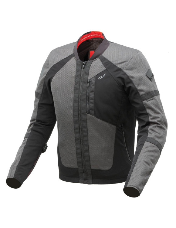 Giacca Moto da Uomo Estiva Touring T.ur Atlas Grey 1401985 - 1