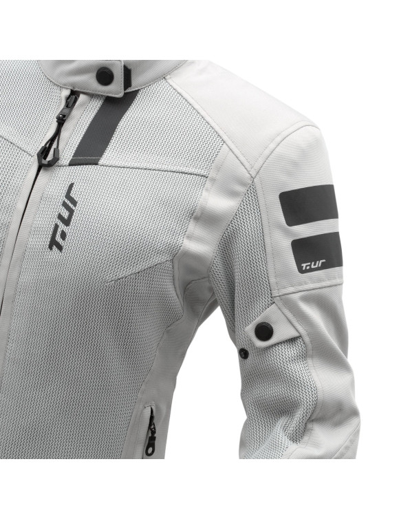 Chaqueta de moto mujer Touring T.ur Elba Ice Lady Verano 1402270 - 3