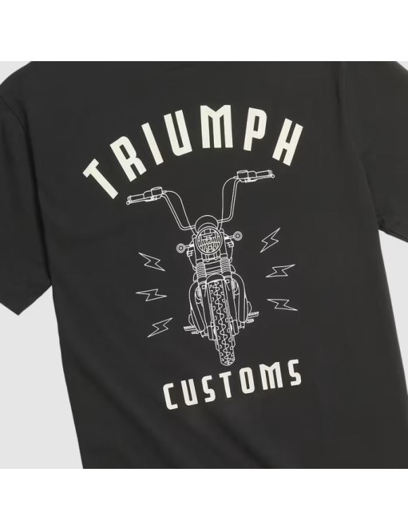 T-shirt homme original Triumph Ape noir MTSS24122 - 3 T-shirt homme original Triumph Ape noir MTSS24122 - 3