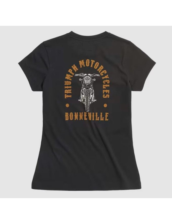 Original Triumph Bonneville 120 Lady Schwarz Damen T-Shirt MTSS24125 - 4 Original Triumph Bonneville 120 Lady Schwarz Damen T-Shirt MTSS24125 - 4