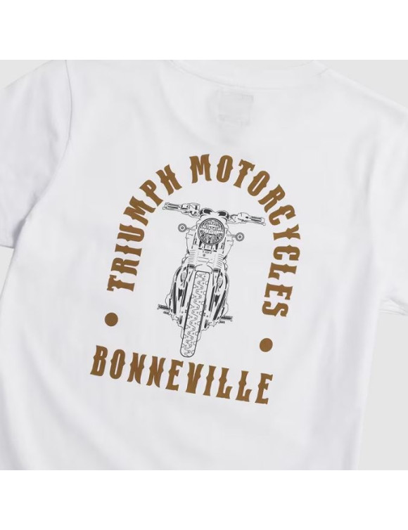 Original Triumph Bonneville 120 Lady White Damen T-Shirt MTSS24126 - 2
