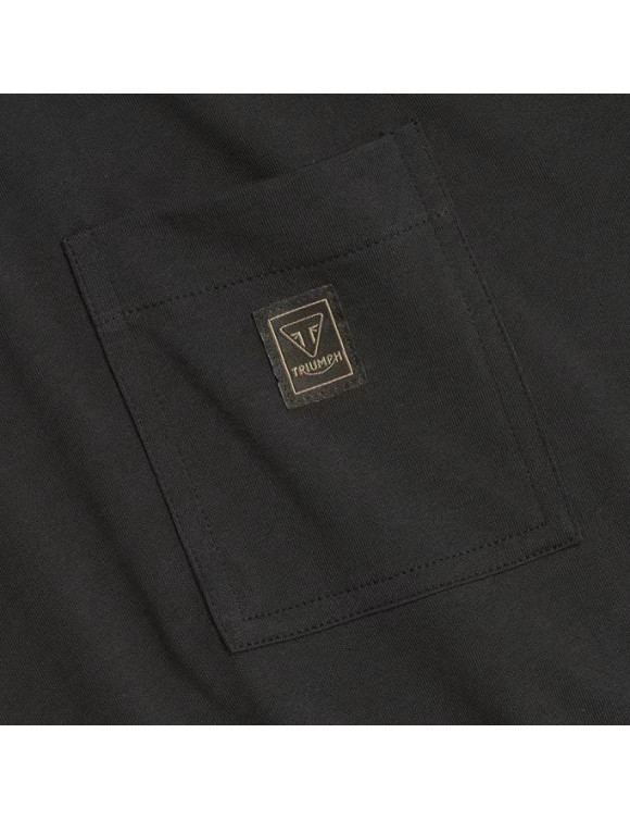 Camiseta Original Hombre Triumph Bonneville 120 Negra MTSS24120 - 3